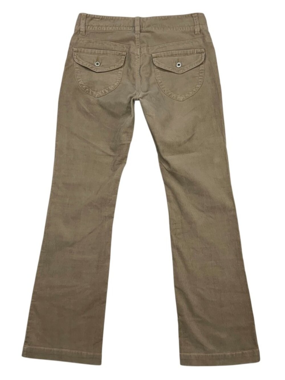 Polo Ralph Lauren Wendy Jean Corduroy Pants 6 Tan Bootcut - Picture 2 of 14